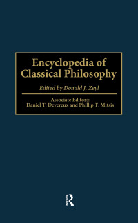 صورة الغلاف: Encyclopedia of Classical Philosophy 1st edition 9781884964947