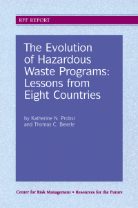 Imagen de portada: The Evolution of Hazardous Waste Programs 1st edition 9781138407107