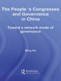 Omslagafbeelding: The People's Congresses and Governance in China 1st edition 9780415349505