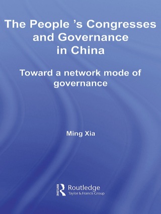 Imagen de portada: The People's Congresses and Governance in China 1st edition 9780415349505
