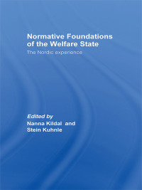 Cover image: Normative Foundations of the Welfare State 1st edition 9780415429764
