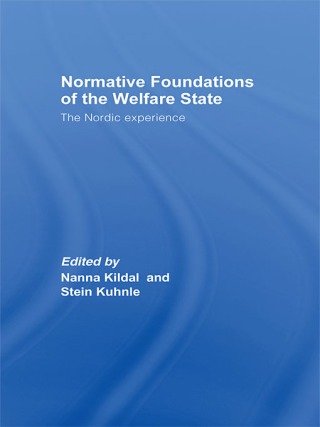 Cover image: Normative Foundations of the Welfare State 1st edition 9780415429764