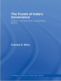Imagen de portada: The Puzzle of India's Governance 1st edition 9780415348614