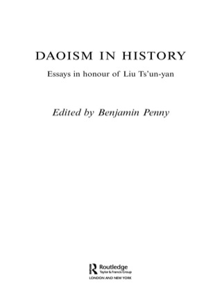 Imagen de portada: Daoism in History 1st edition 9780415348522