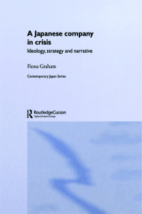 Titelbild: Japanese Company in Crisis 1st edition 9780415346856