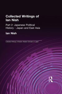 Titelbild: Collected Writings of Ian Nish 1st edition 9781903350096