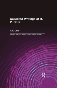 Omslagafbeelding: Collected Writings of R.P. Dore 1st edition 9781903350102
