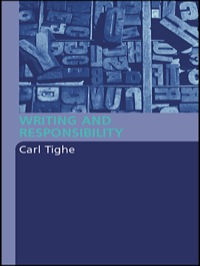 Imagen de portada: Writing and Responsibility 1st edition 9780415345620