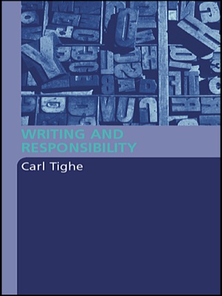 Cover image: Writing and Responsibility 1st edition 9780415345620