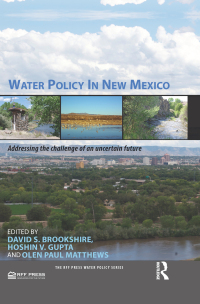 Titelbild: Water Policy in New Mexico 1st edition 9781933115993