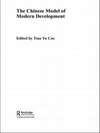 Omslagafbeelding: The Chinese Model of Modern Development 1st edition 9780415345187