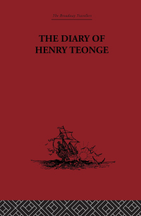 Imagen de portada: The Diary of Henry Teonge 1st edition 9780415344777