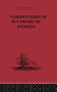 Cover image: Commentaries of Ruy Freyre de Andrada 1st edition 9780415344692