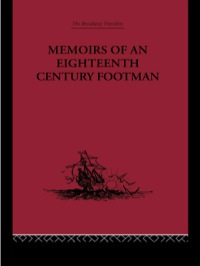 Immagine di copertina: Memoirs of an Eighteenth Century Footman 1st edition 9781138867635