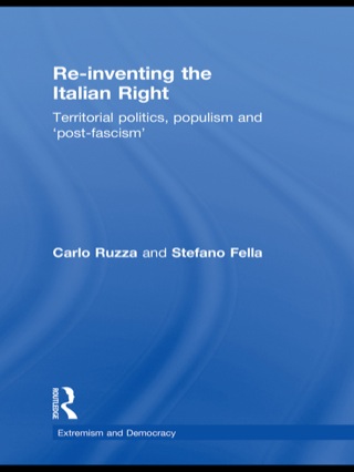 Imagen de portada: Re-inventing the Italian Right 1st edition 9780415666022