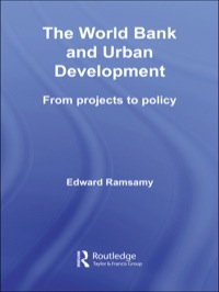 صورة الغلاف: World Bank and Urban Development 1st edition 9781138987357