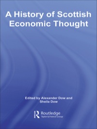 Cover image: A History of Scottish Economic Thought 1st edition 9780415493697