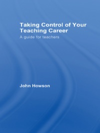 Omslagafbeelding: Taking Control of Your Teaching Career 1st edition 9780415344357