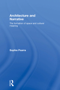 Cover image: Architecture and Narrative 1st edition 9780415343756
