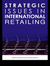Cover image: Strategic Issues in International Retailing 1st edition 9780415343718