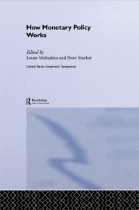 صورة الغلاف: How Monetary Policy Works 1st edition 9780415648370