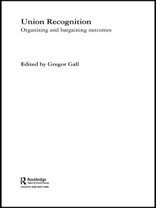 Imagen de portada: Union Recognition 1st edition 9780415343367