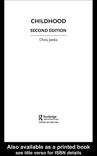 Imagen de portada: Childhood 2nd edition 9780415341677