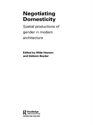 Cover image: Negotiating Domesticity 1st edition 9780415341387