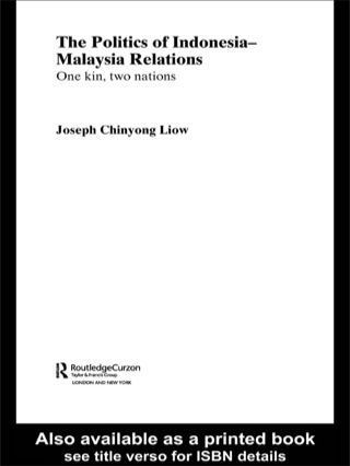 表紙画像: The Politics of Indonesia-Malaysia Relations 1st edition 9780415341325