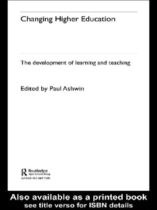 Cover image: Changing Higher Education 1st edition 9780415341288