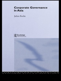 Cover image: Corporate Governance in Asia 1st edition 9780415339759