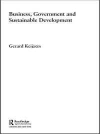 Imagen de portada: Business, Government and Sustainable Development 1st edition 9780415339636