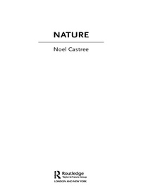Cover image: Nature 1st edition 9780415339049