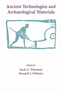 Imagen de portada: Ancient Technologies and Archaeological Materials 1st edition 9782881246326
