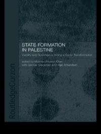 Omslagafbeelding: State Formation in Palestine 1st edition 9780415338028
