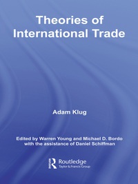 Cover image: Theories of International Trade 1st edition 9780415336079