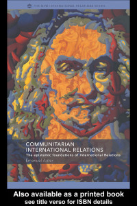 صورة الغلاف: Communitarian International Relations 1st edition 9780415335911