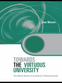 Immagine di copertina: Towards the Virtuous University 1st edition 9780415335331