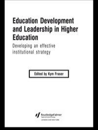 Imagen de portada: Education Development and Leadership in Higher Education 1st edition 9780415335249