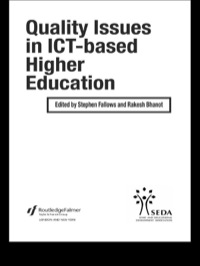 Immagine di copertina: Quality Issues in ICT-based Higher Education 1st edition 9780415335201