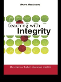 Titelbild: Teaching with Integrity 1st edition 9780415335089