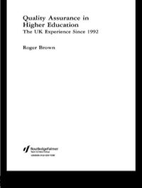 Imagen de portada: Quality Assurance in Higher Education 1st edition 9780415334921