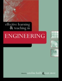 Cover image: Effective Learning and Teaching in Engineering 1st edition 9780415334891