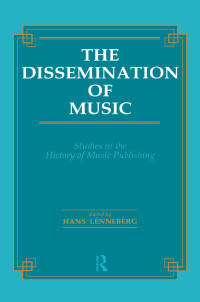 表紙画像: Dissemination of Music 1st edition 9782884491174