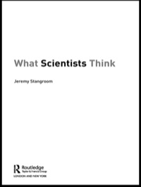 Omslagafbeelding: What Scientists Think 1st edition 9780415334266