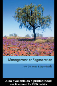 Omslagafbeelding: Management of Regeneration 1st edition 9780415334211