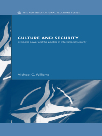 Imagen de portada: Culture and Security 1st edition 9780415417037