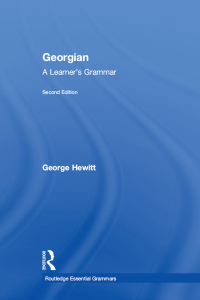 Imagen de portada: Georgian 2nd edition 9780415333702