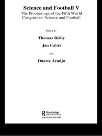 Cover image: Science and Football V 1st edition 9780415333375