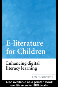 Imagen de portada: E-literature for Children 1st edition 9780415333290